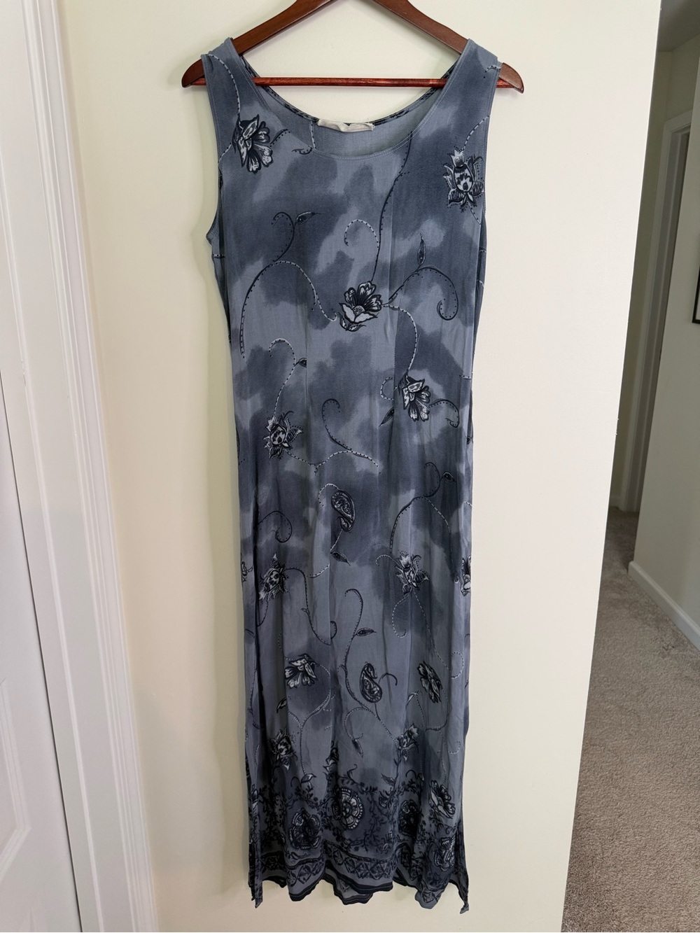 Loco Lindo Vintage Retro 90s Inspo Maxi Dress